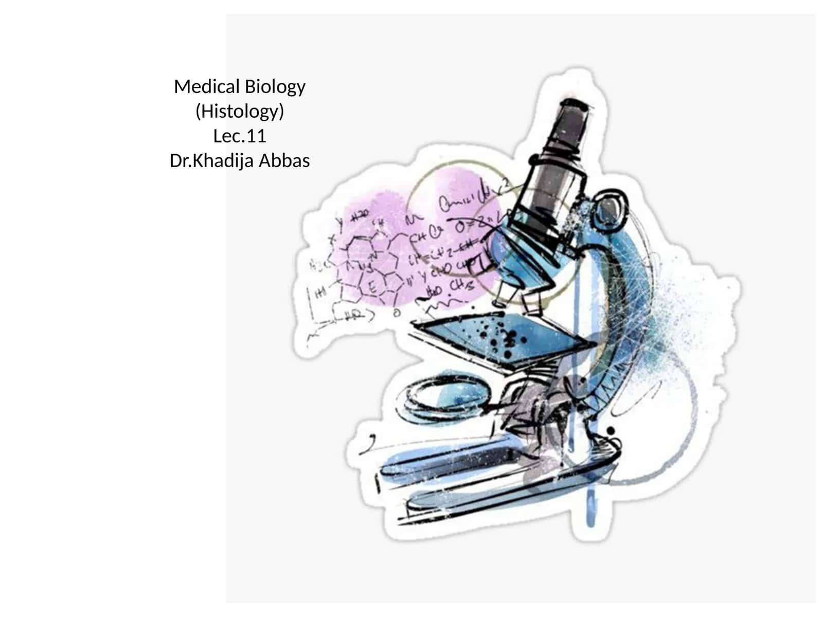 Medical Biology (Histology)Lec.11 1