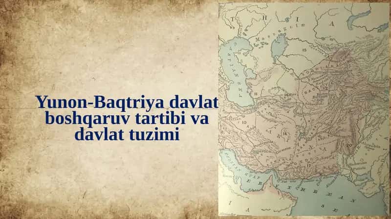 Yunon-Baqtriyadavlatboshqaruvtartibivadavlattuzimi 1