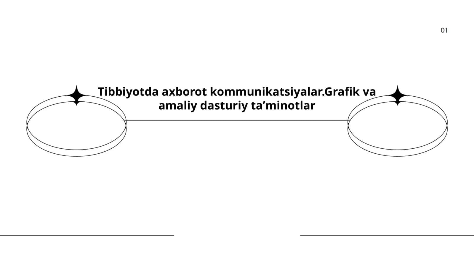 Tibbiyotda axborot kommunikatsiyalar.Grafik va amaliy dasturiy taʼminotlar 1