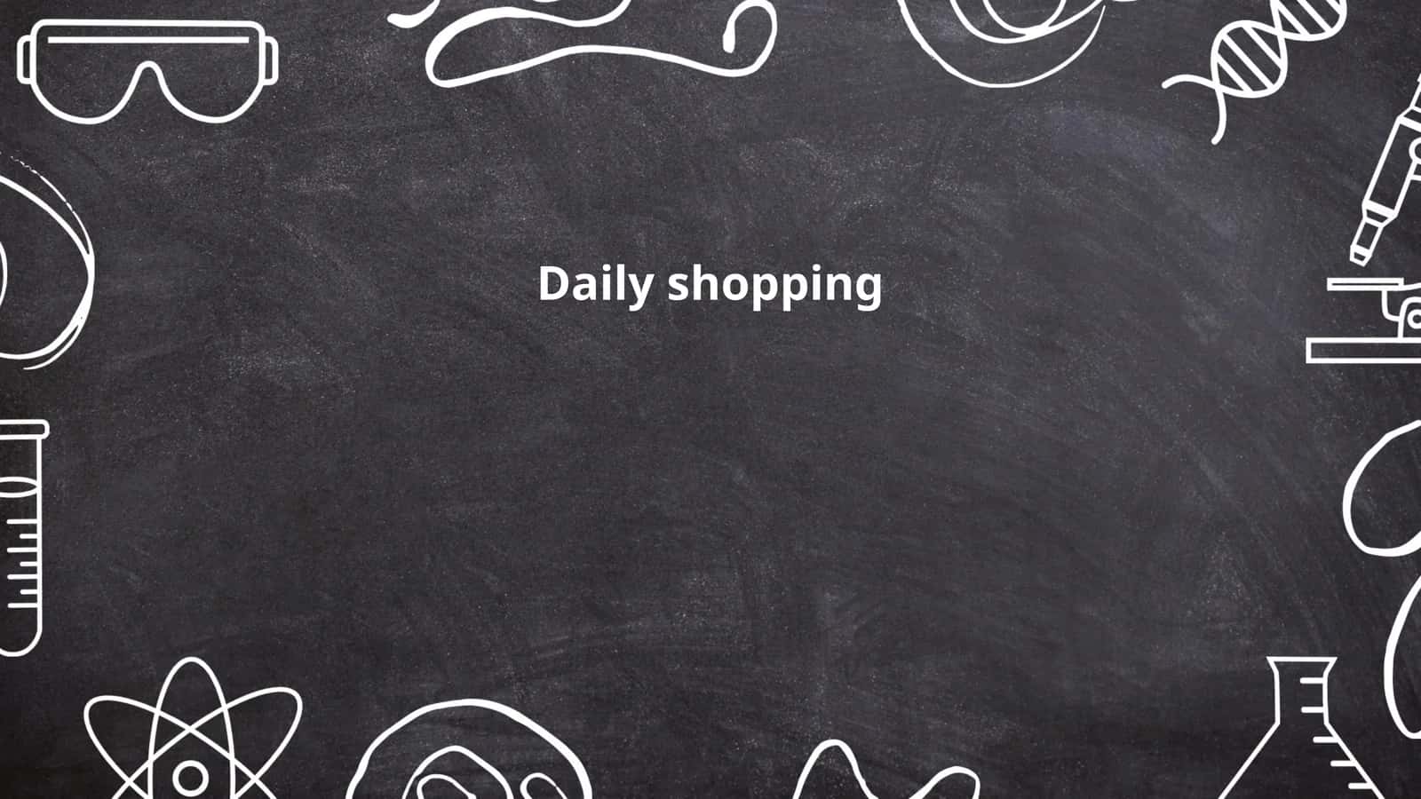 Daily Shopping 1
