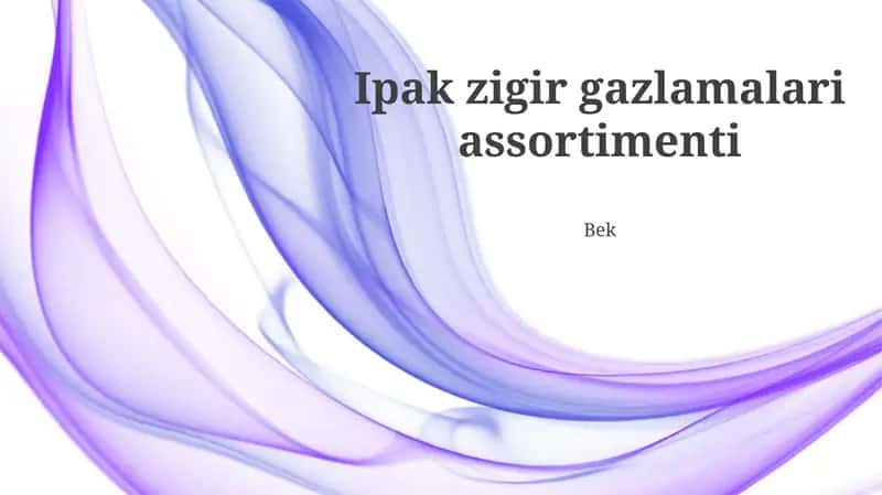 Ipak zigir gazlamalari assortimenti 1
