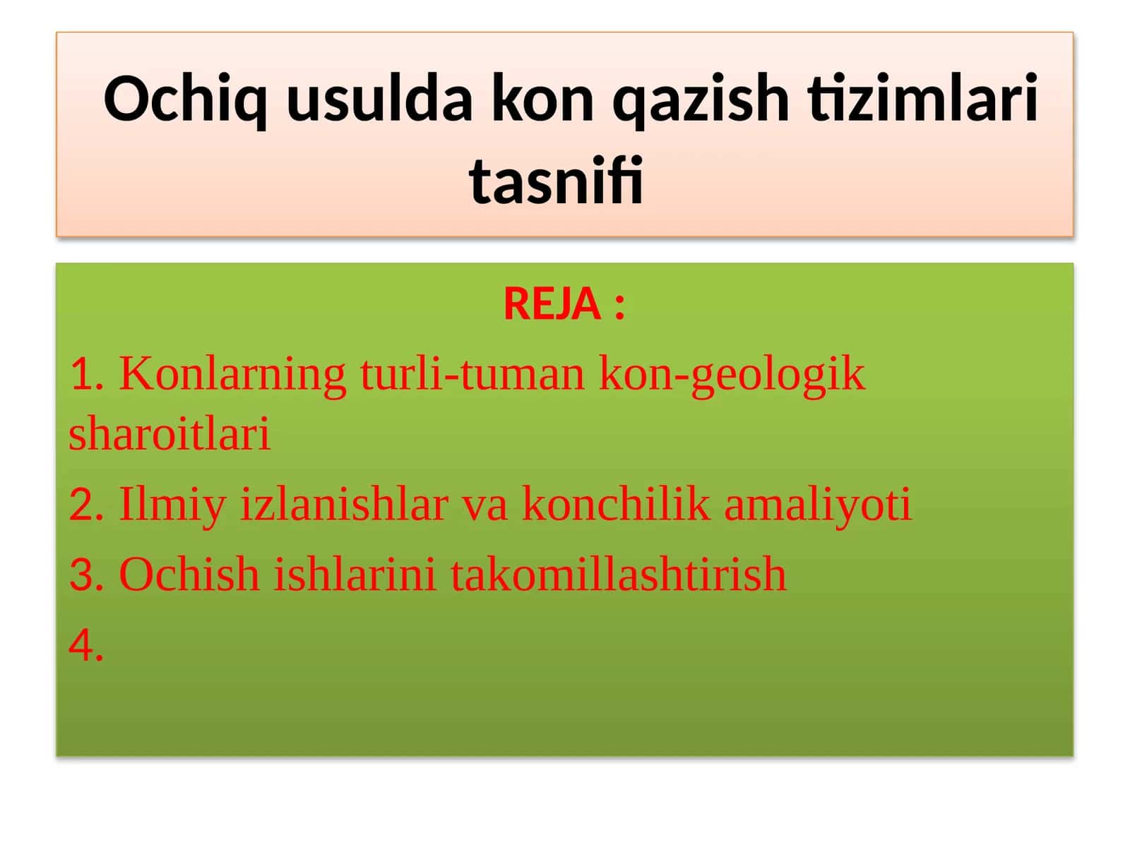 Konlarning Turli-Tuman Kon-Geologik Sharoitlari 1
