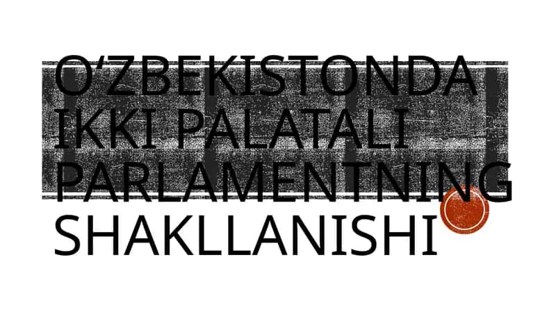Ikki palatali parlamentning shakllanishi 1