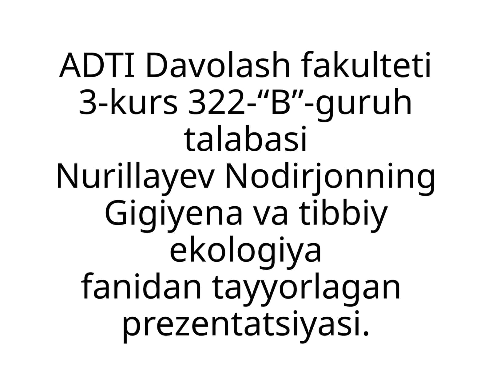 Kasalxona xonalari havosining antropogen ifloslanishi haqida tushuncha 1