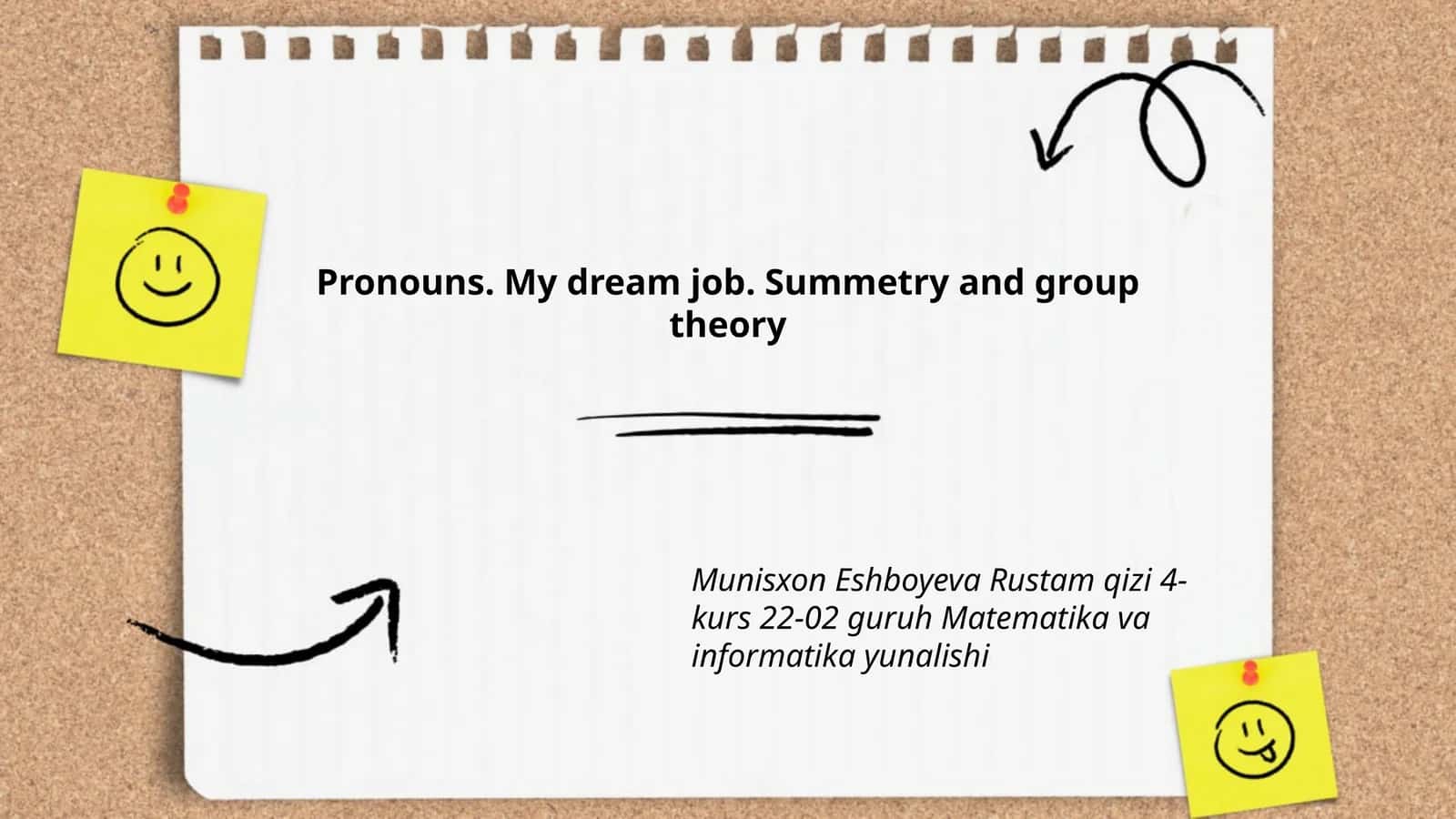 Subject Pronouns 1