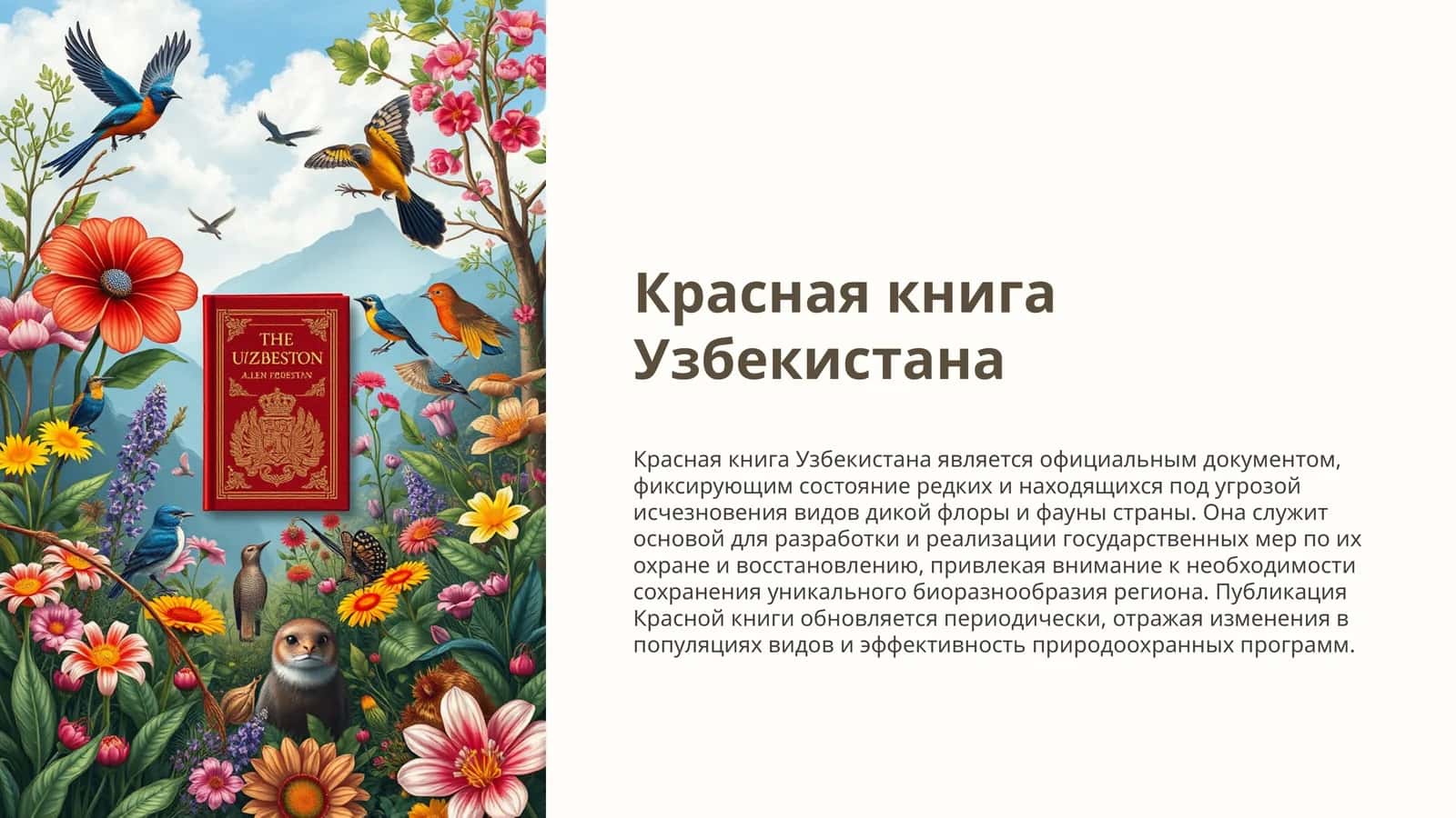 Красная книга Узбекистана 1