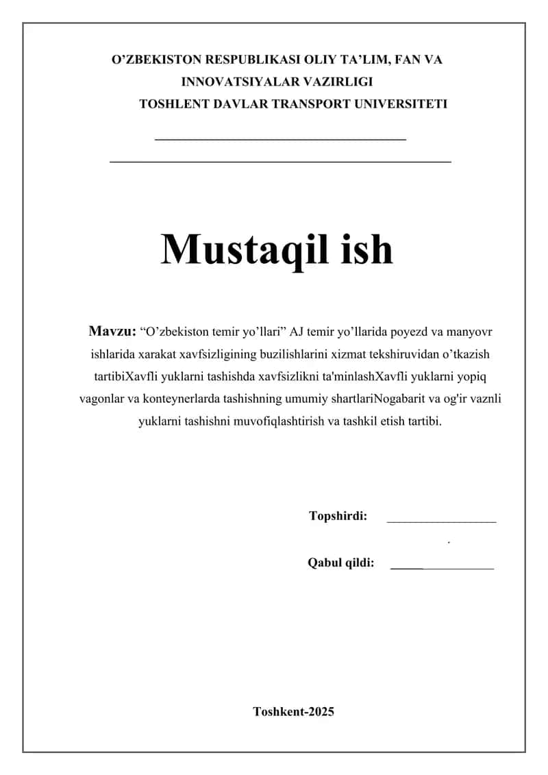 O'zbekiston temir yo'llari 1