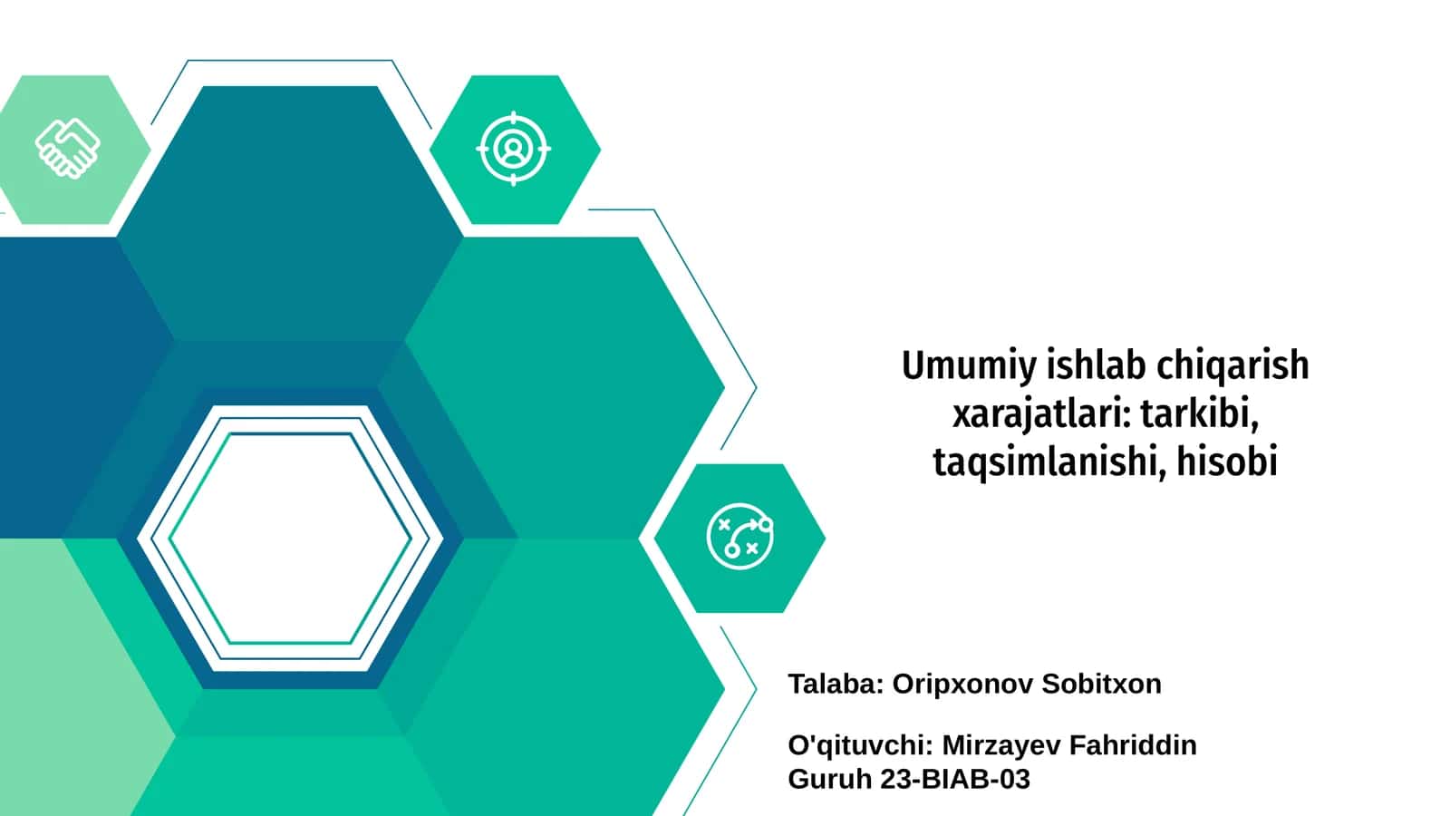Umumiy ishlab chiqarish xarajatlari: tarkibi, taqsimlanishi, hisobi 1