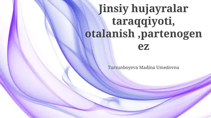 Gametogenez, Parthenogenez, Urug'lanish 1
