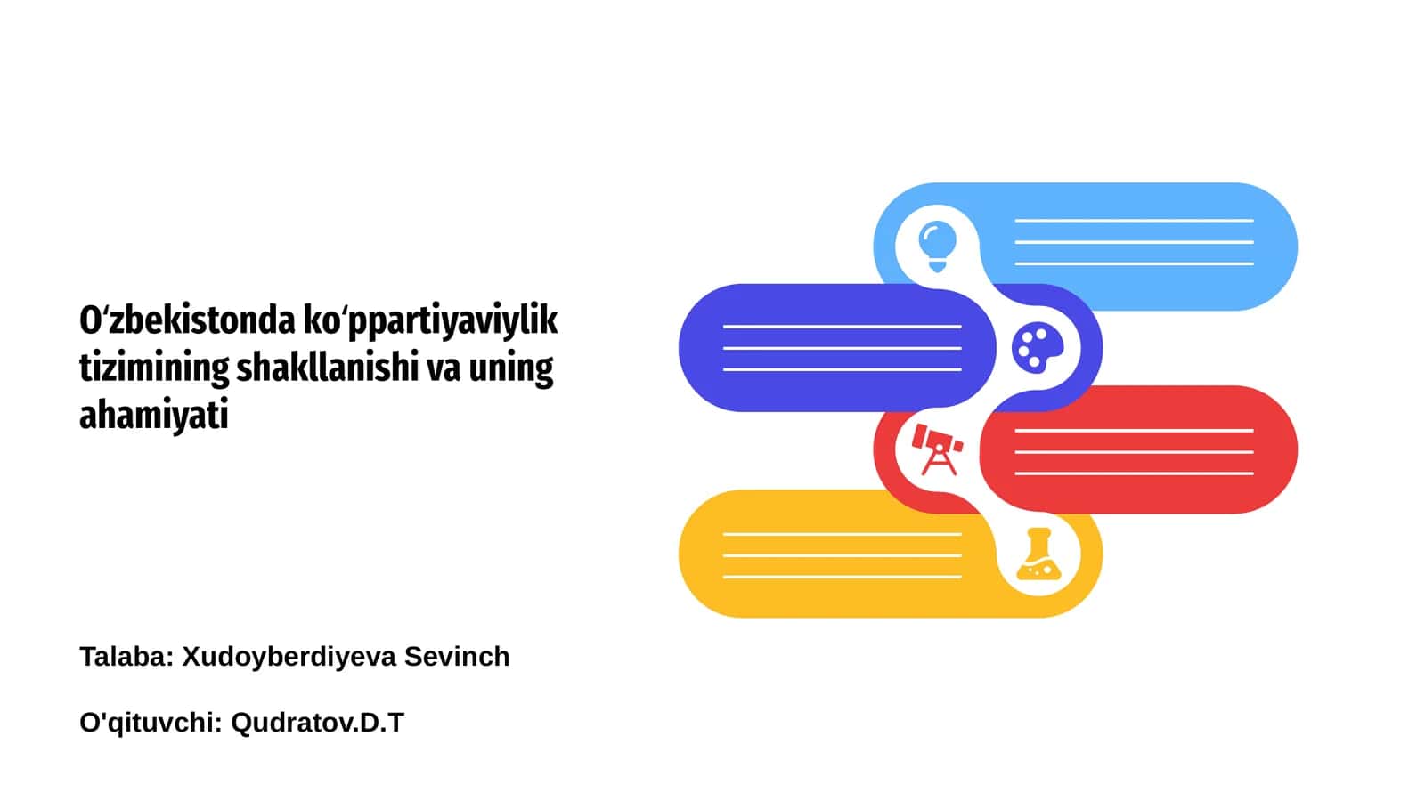 O‘zbekistonda ko‘ppartiyaviylik tizimining shakllanishi va uning ahamiyati 1
