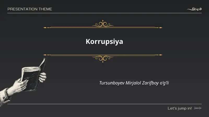 Korrupsiya 1