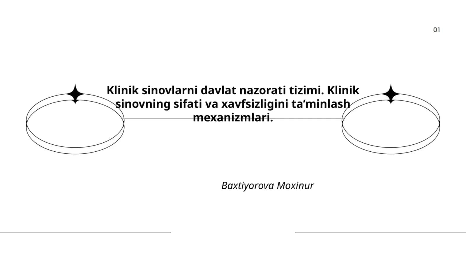 Klinik sinovlarni davlat nazorati tizimi 1