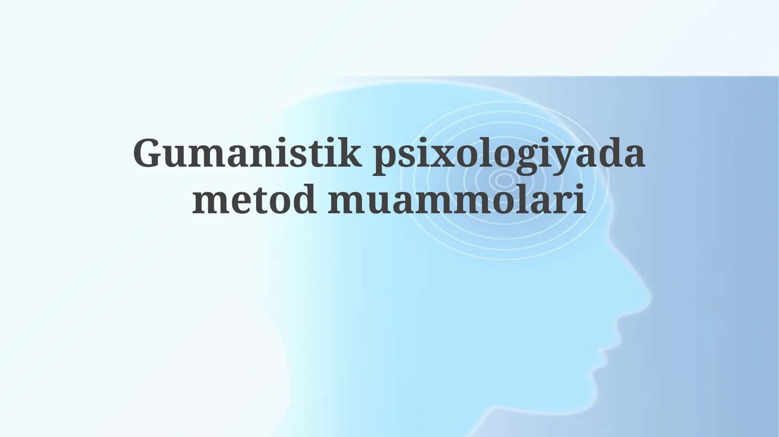 Subyektivlik va Ob'ektivlik Dilemmasi 1