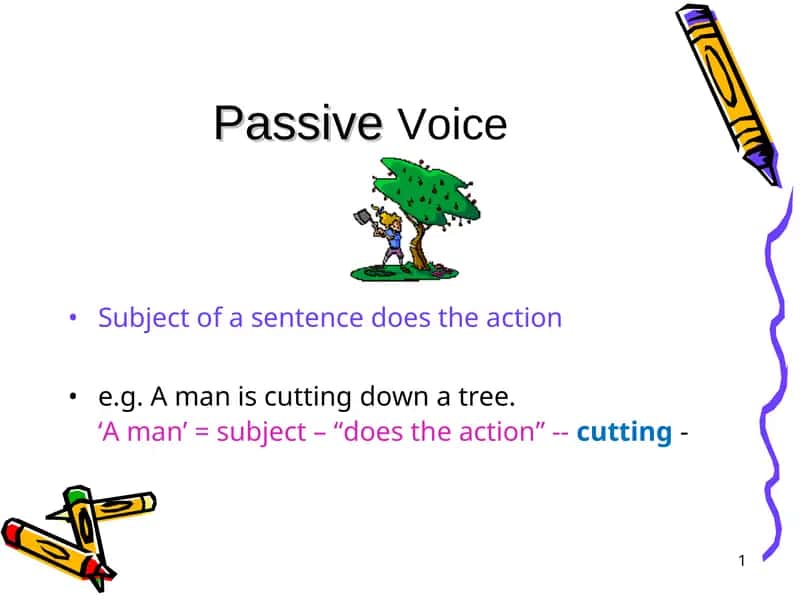 Passive Voice 1