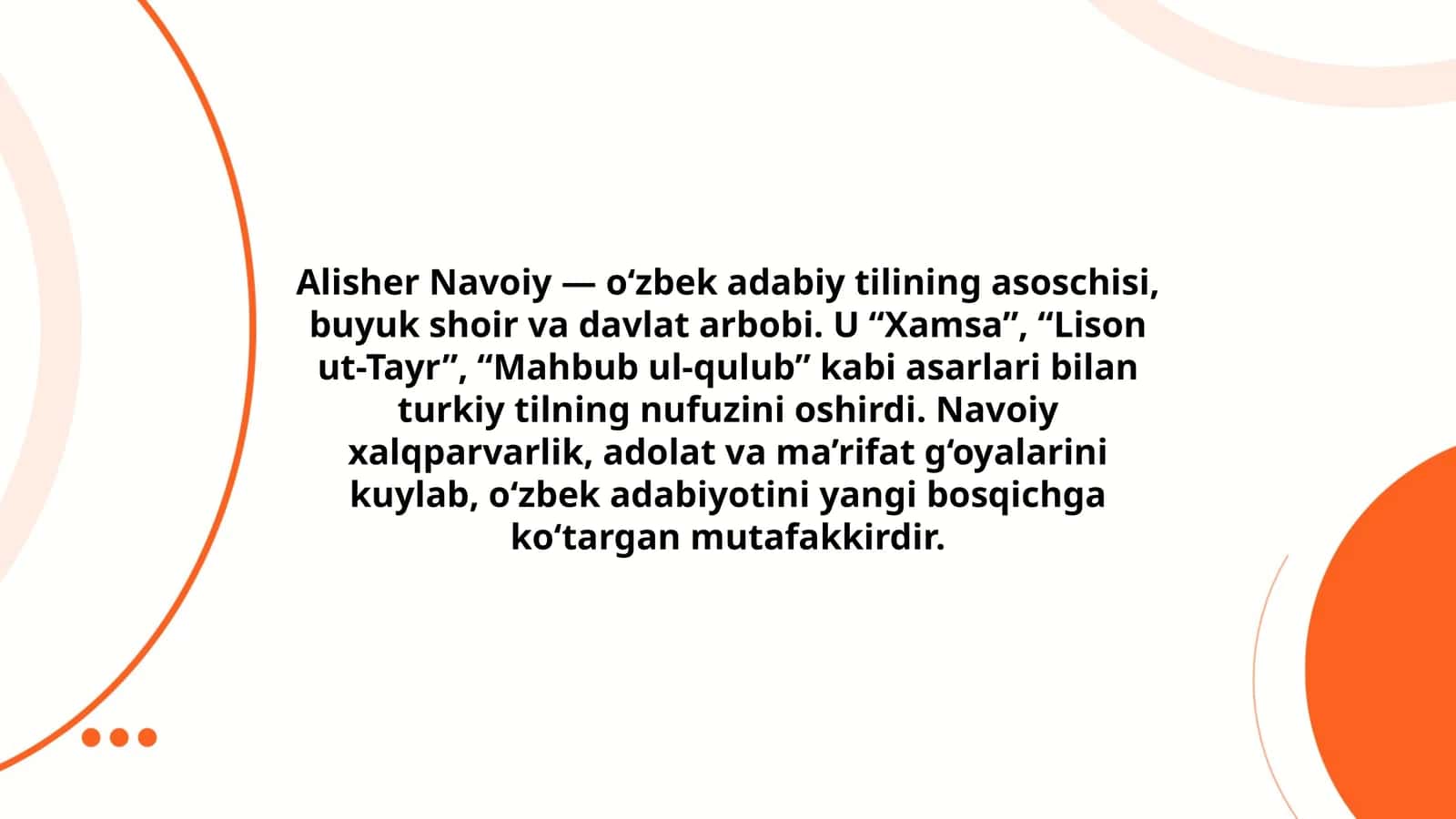 Alisher Navoiy 1