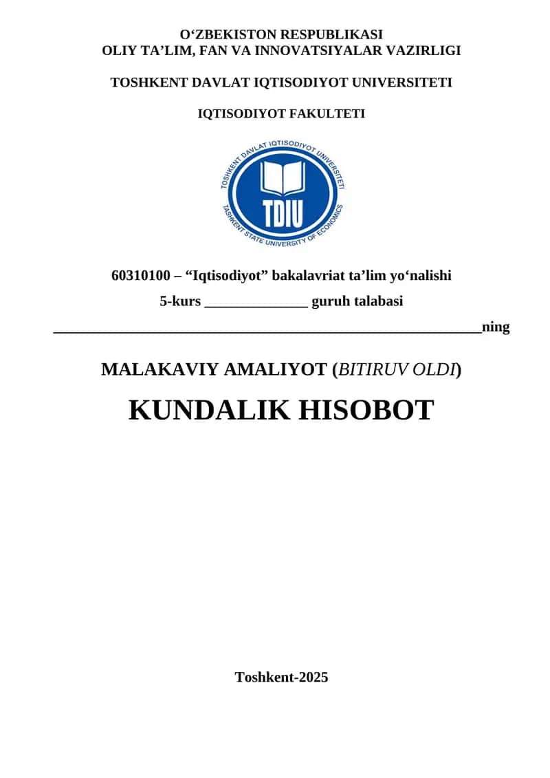 IQTISODIYOT FAKULTETI 1