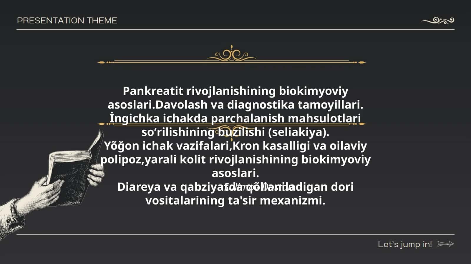 Pankreatit rivojlanishining biokimyoviy asoslari 1