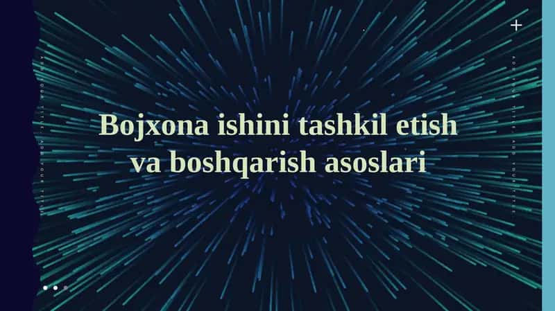 Bojxonaishinitashkiletishvaboshqarishasoslari 1