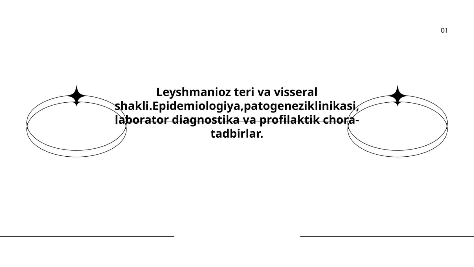 Leyshmanioz teri va visseral shakli.Epidemiologiya,patogeneziklinikasi, laborator diagnostika va profilaktik chora-tadbirlar 1