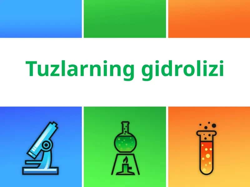 Tuzlarninggidrolizi 1