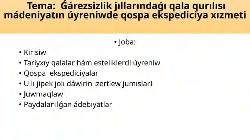 Ózbekstanóziniń Tariyxıy-mádeniymiyrasları