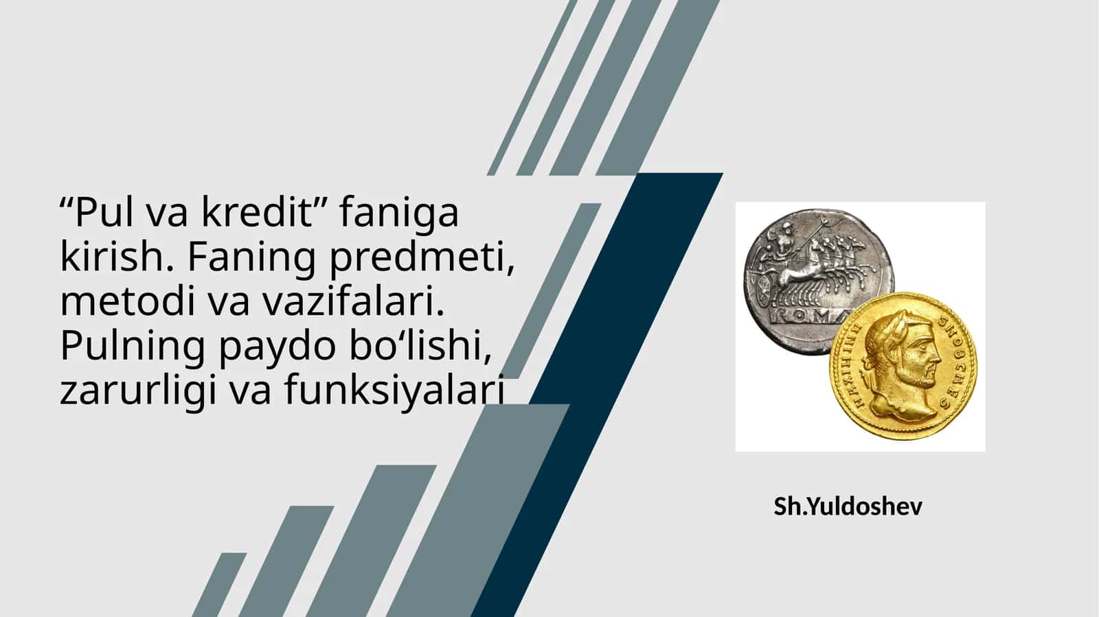 Pul Vakredit Faniga Kirish 1