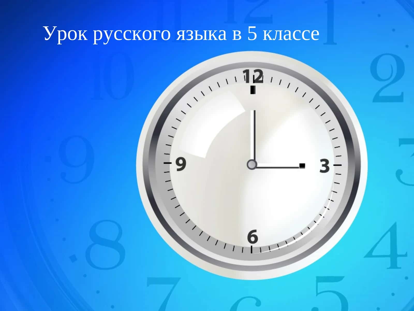 Урок русского языка в 5 классе 1