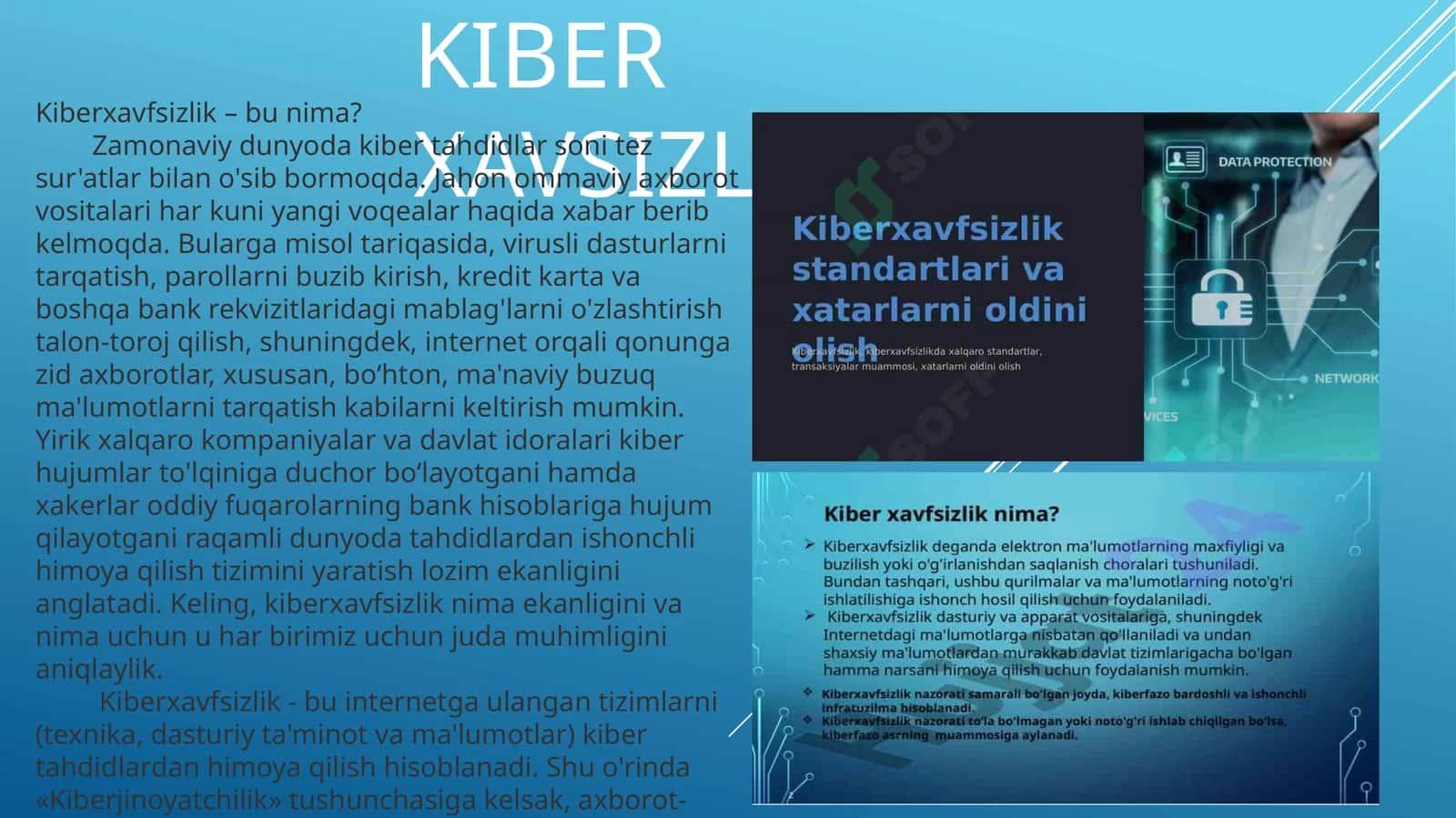 KIBER XAVSIZLIK 1