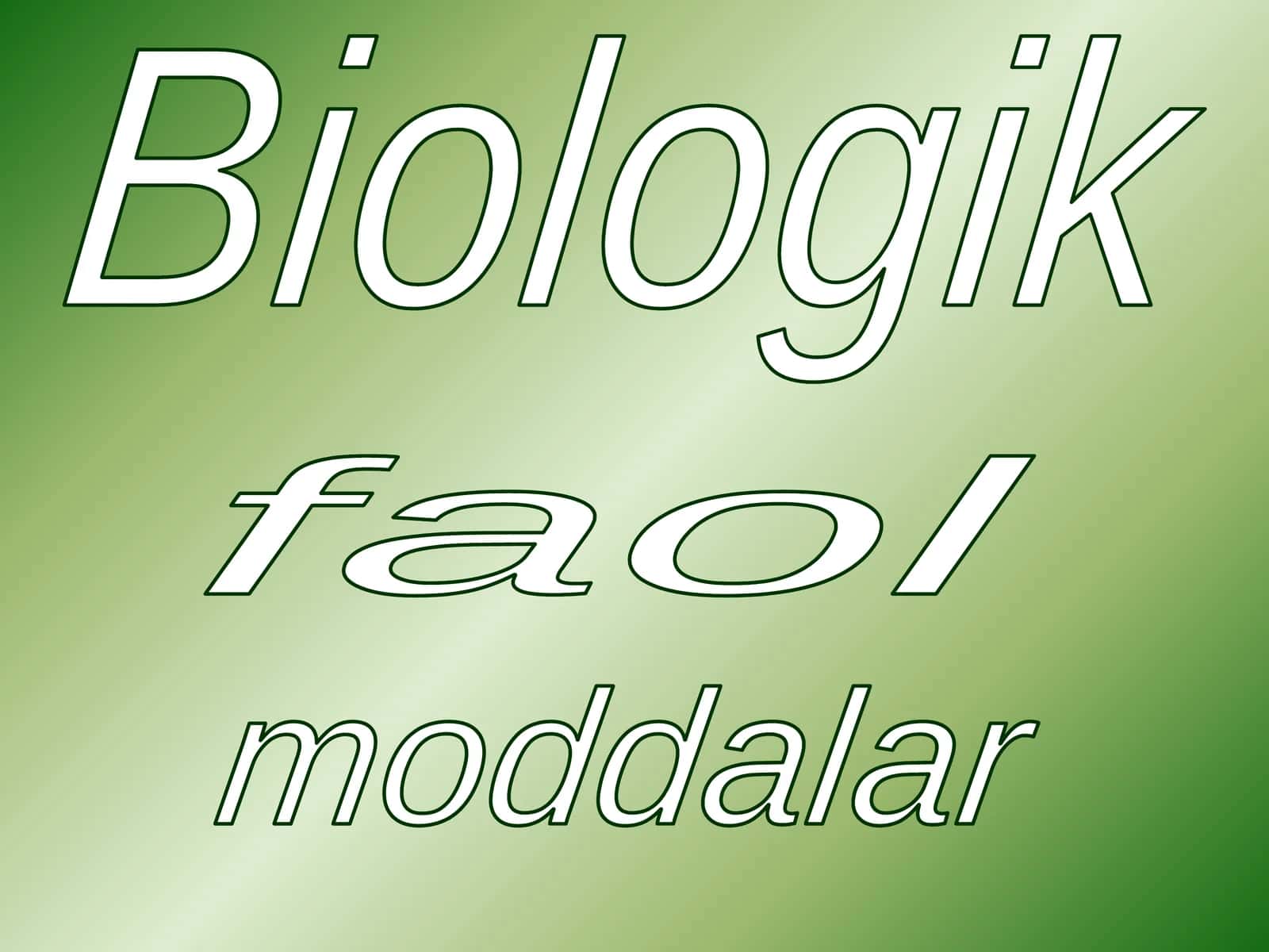 Biologik faol moddalar 1