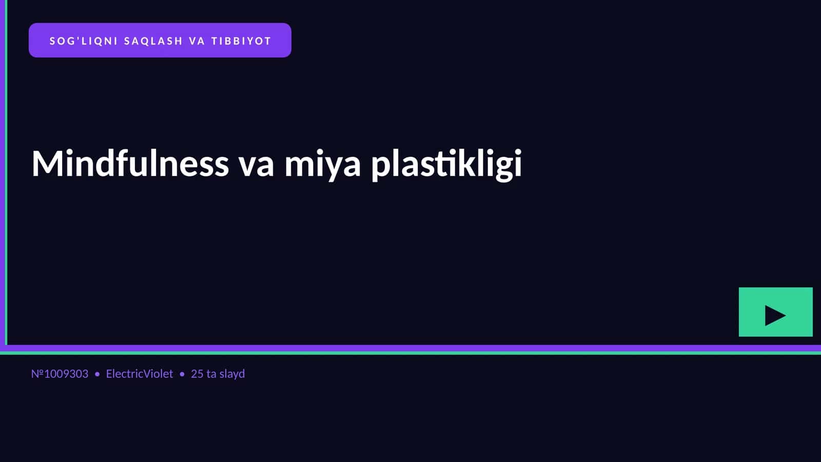 Mindfulness va miya plastikligi 1