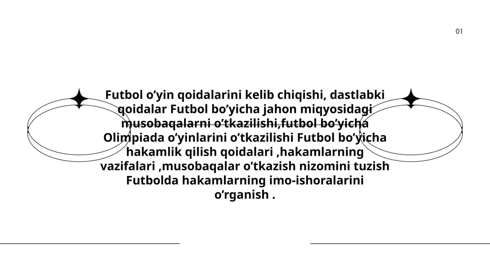 Futbol o’yin qoidalarini kelib chiqishi 1