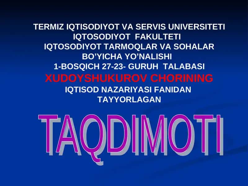 IQTISODIYOTDA PUL KREDIT SIYOSATI VA UNDAGI O'ZGARISHLAR 1