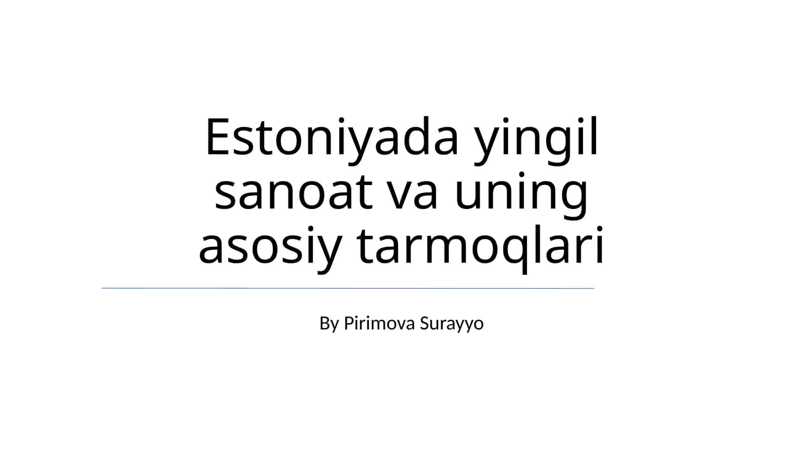 Teri va charm buyumlari sanoati 1