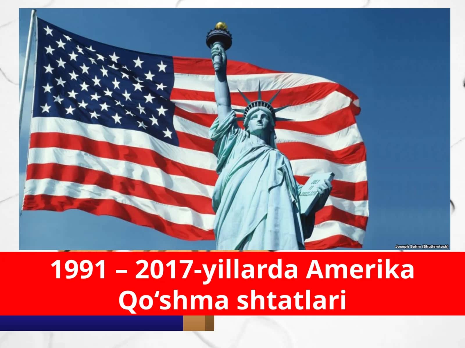 1991 – 2017-yillarda Amerika Qo‘shma shtatlari 1