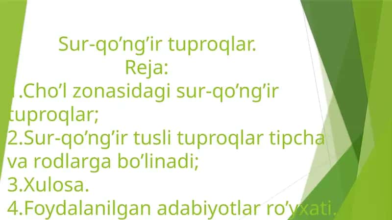 Sur-qo’ng’ir tuproqlar 1