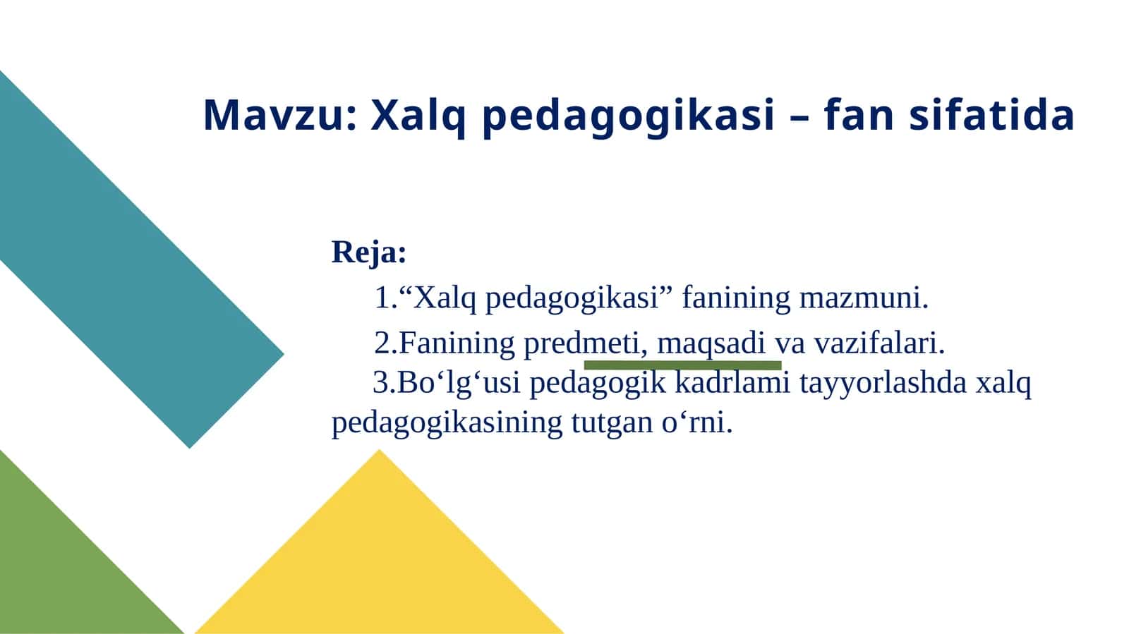 Xalqpedagogikasi–fansifatida 1