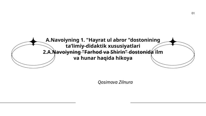 Hayrat ul Abror dostonining ta’limiy-didaktik xususiyatlari 1