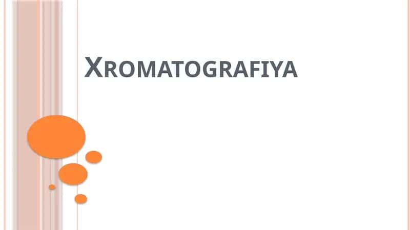 Xromatografiya 1