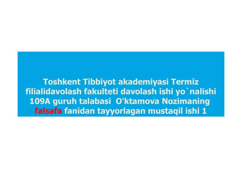 Global maʼnaviyat va globallashuvning gʻoyaviyasosi 1
