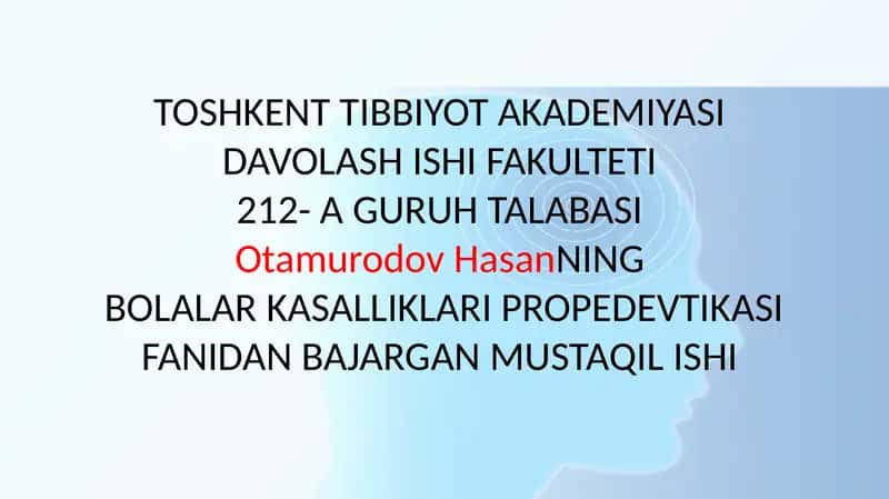 IMMUNITET HAQIDA TUSHUNCHA 1