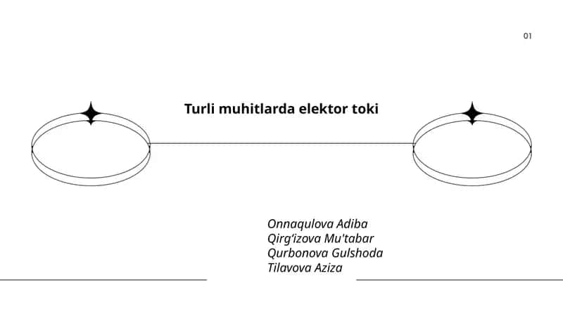 Metallarda elektr toki va erkin elektronlar 1