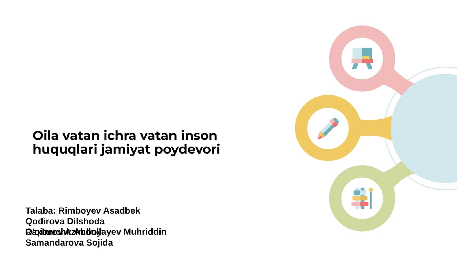 Oila va Vatan: Asosiy Birlik 1