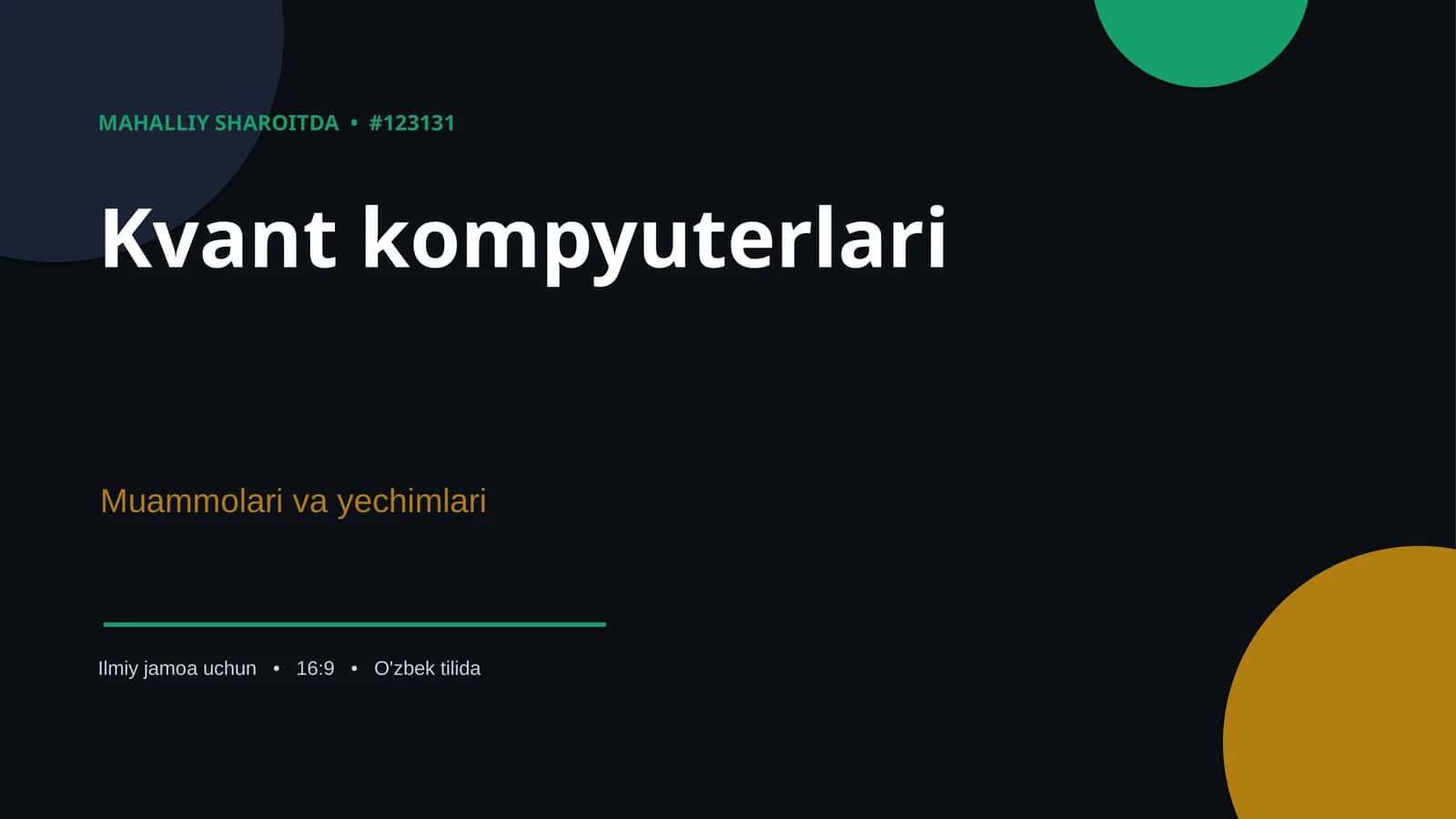 Kvant kompyuterlari 1