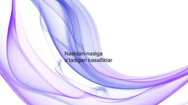 Kasalliklar bo'yicha tadqiqotlar 1