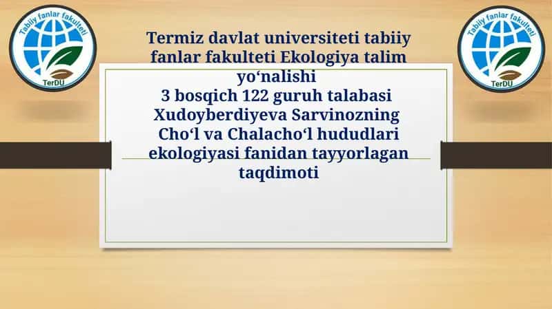 Tuproqlarning geografik tarqalishi 1
