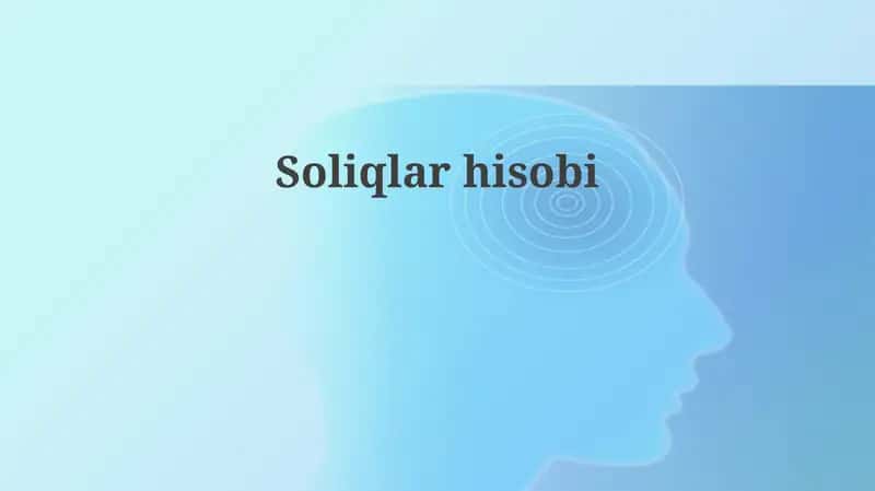 Soliqlarhisobi 1