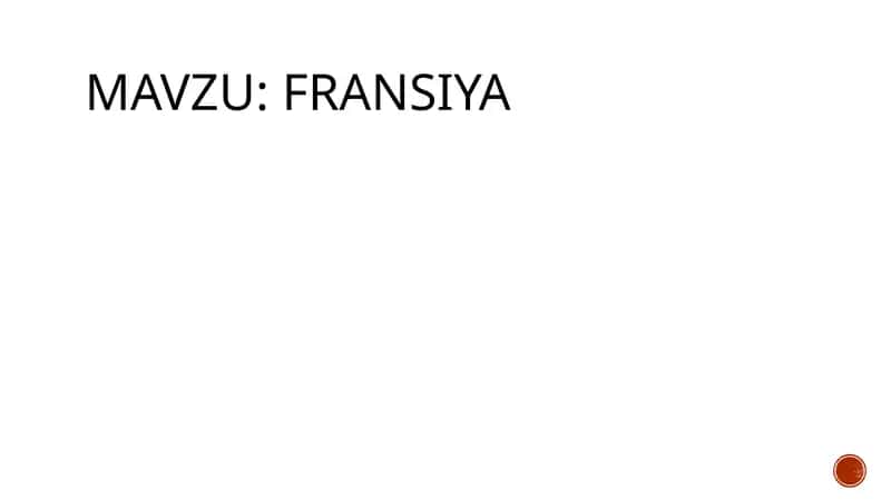 Fransiya 1