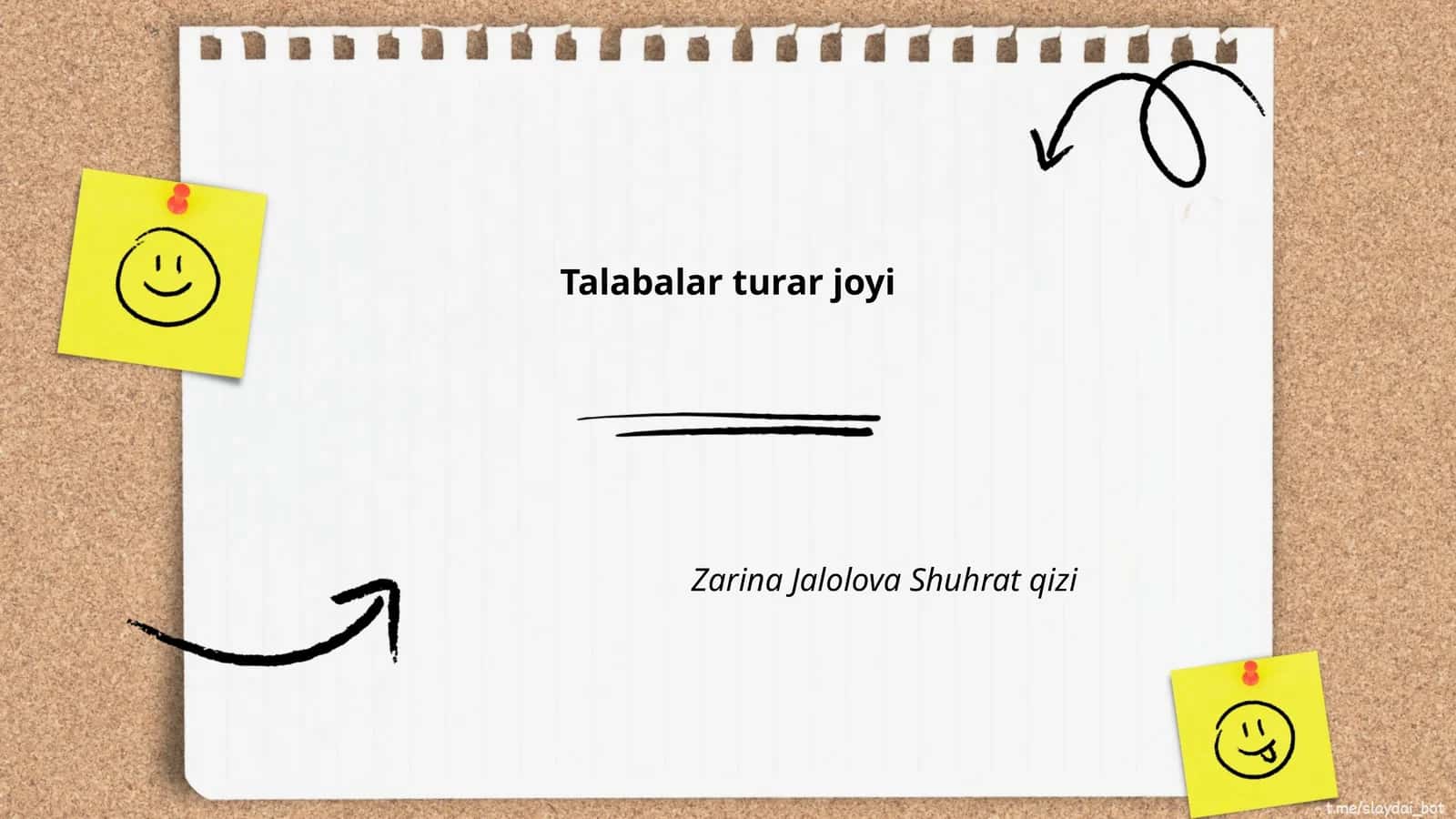 Talabalar turar joyi 1