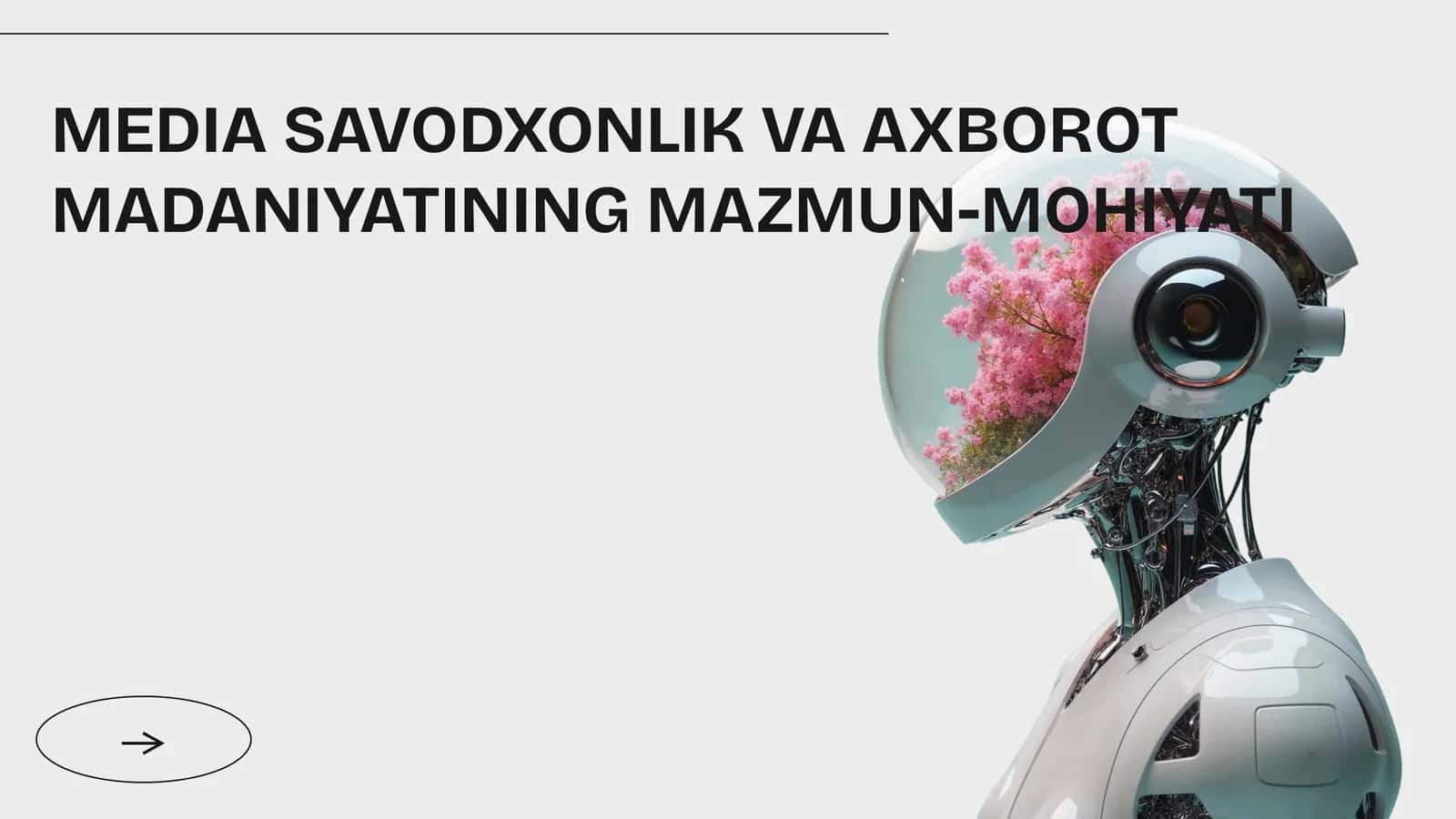 MEDIA SAVODXONLIK VA AXBOROT MADANIYATINING MAZMUN-MOHIYATI 1