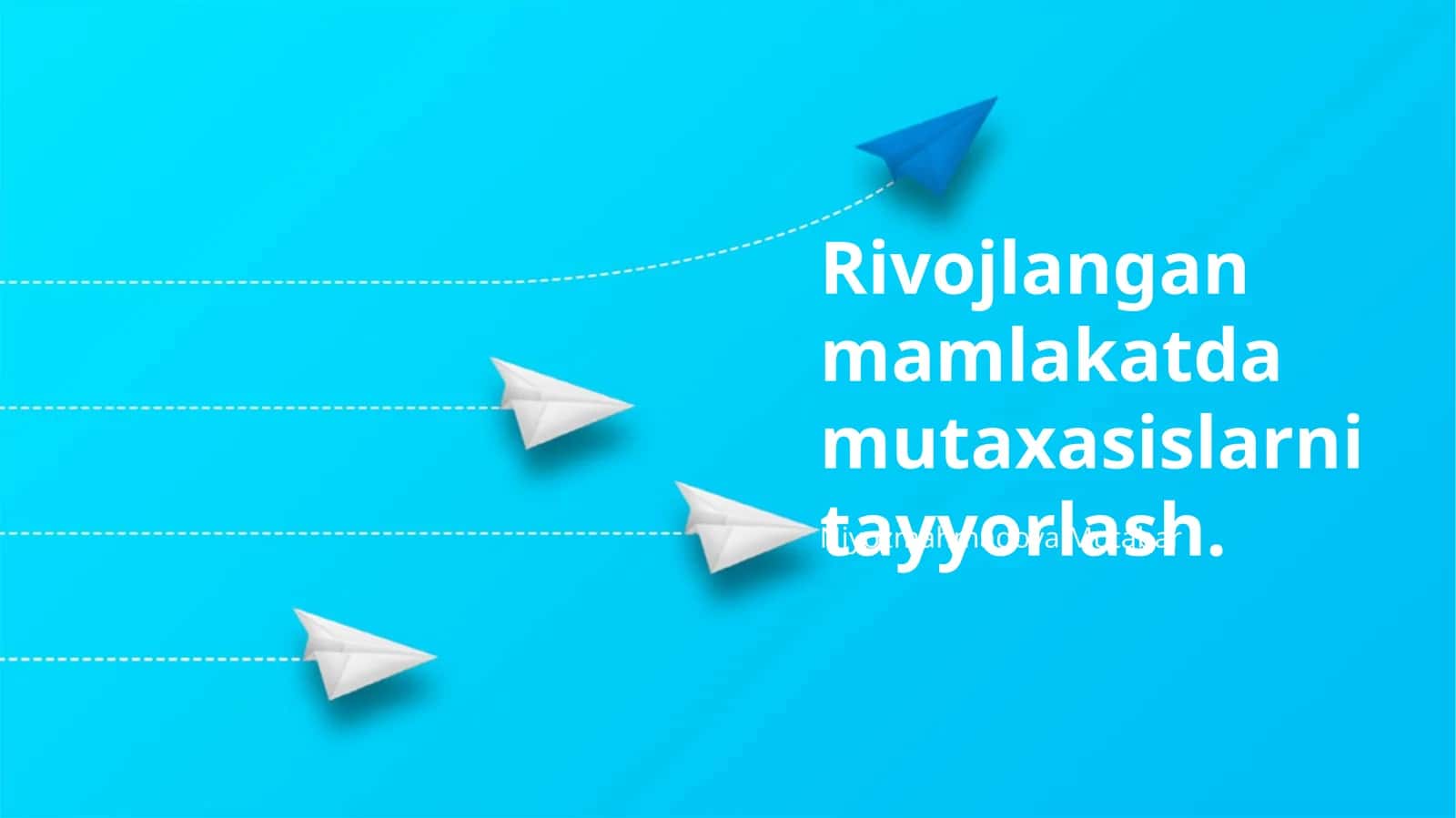 Malakali Mutaxassislarni Tayyorlashning Zamonaviy Usullari 1